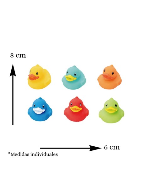 Red 6 juguetes baño | Olmitos - Nappy.es