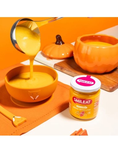 Tarrito de Calabaza, Boniato y Maíz Ecológico 220g - Smileat