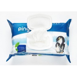 Caja de toallitas ecológicas (12 paquetes de 80 UDS.) - Pingo