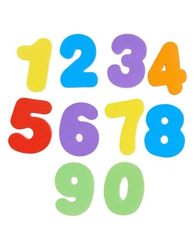 Juguete baño - Letras y números