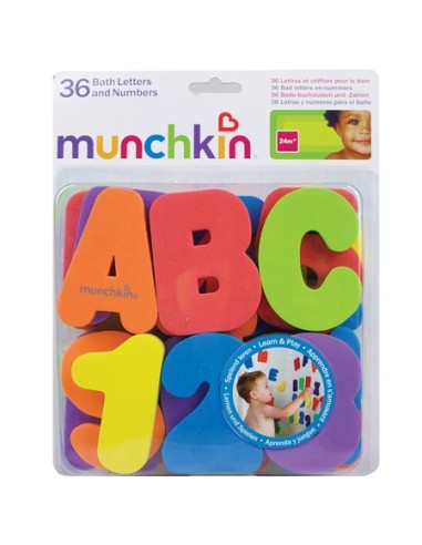 Juguete baño - Letras y números