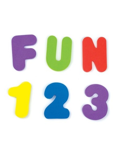 Juguete baño - Letras y números