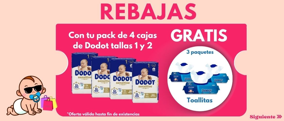 talla 1 y 2 toallitas